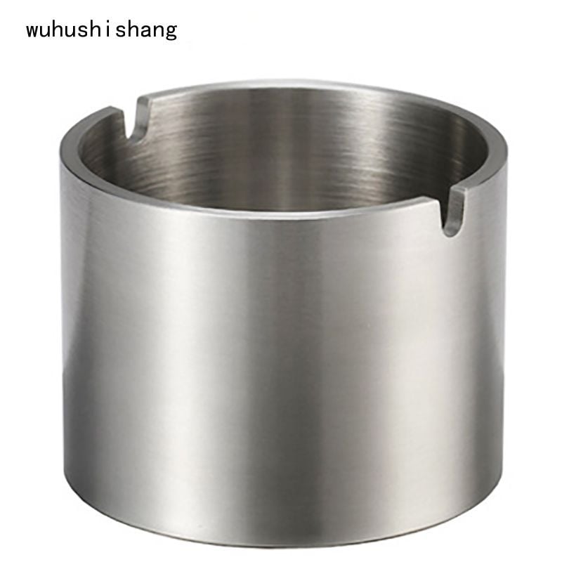 Nehrđajući čelik pepelarnik s prostorom za pohranu, prilagođeni logotip i mogućnost privatne licence marke