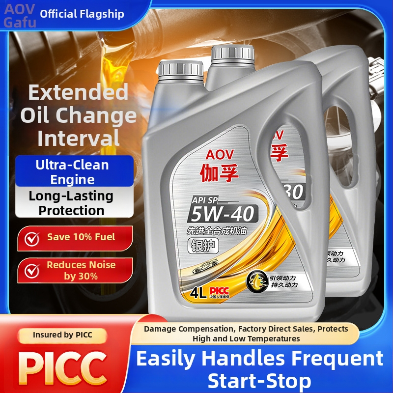 Gaff plne syntetický motorový olej pre autá, API SP, 5W-30, celoročné mazivo