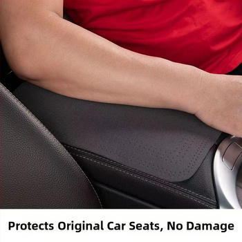 Automobiļa rokas balsta mats, velūra ādas pārklājums automobiļu kvalitātes, visiem gada laikiem, vispārēja saderība