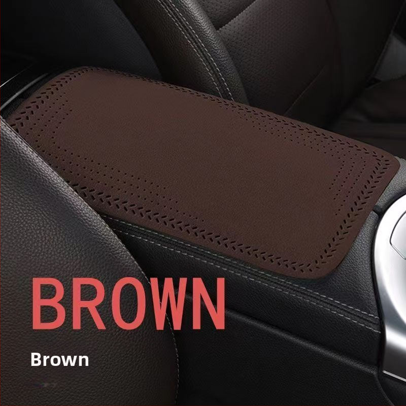 Automobiļa rokas balsta mats, velūra ādas pārklājums automobiļu kvalitātes, visiem gada laikiem, vispārēja saderība