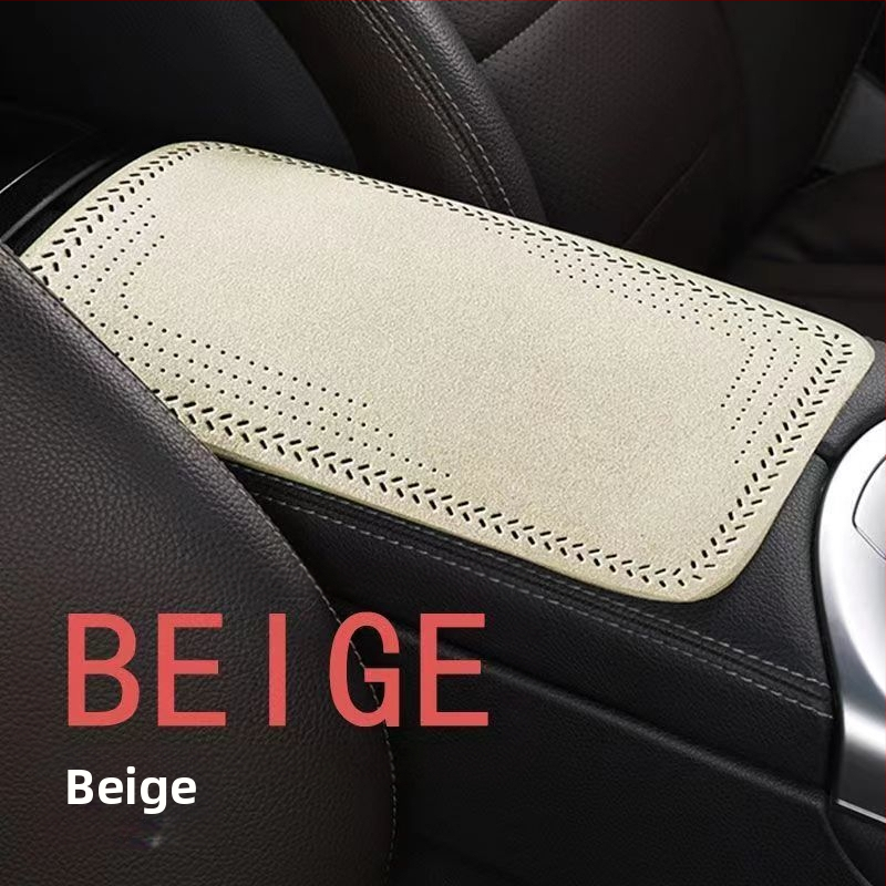 Automobiļa rokas balsta mats, velūra ādas pārklājums automobiļu kvalitātes, visiem gada laikiem, vispārēja saderība