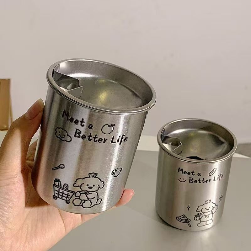 Popolnik za auto od nehrđajućeg čelika • Ispis logotipa: Da • Prilagođena obrada: Da • Pogodno kao poslovni dar