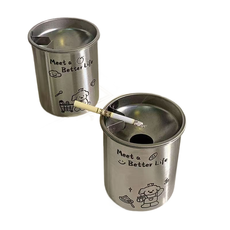 Popolnik za auto od nehrđajućeg čelika • Ispis logotipa: Da • Prilagođena obrada: Da • Pogodno kao poslovni dar