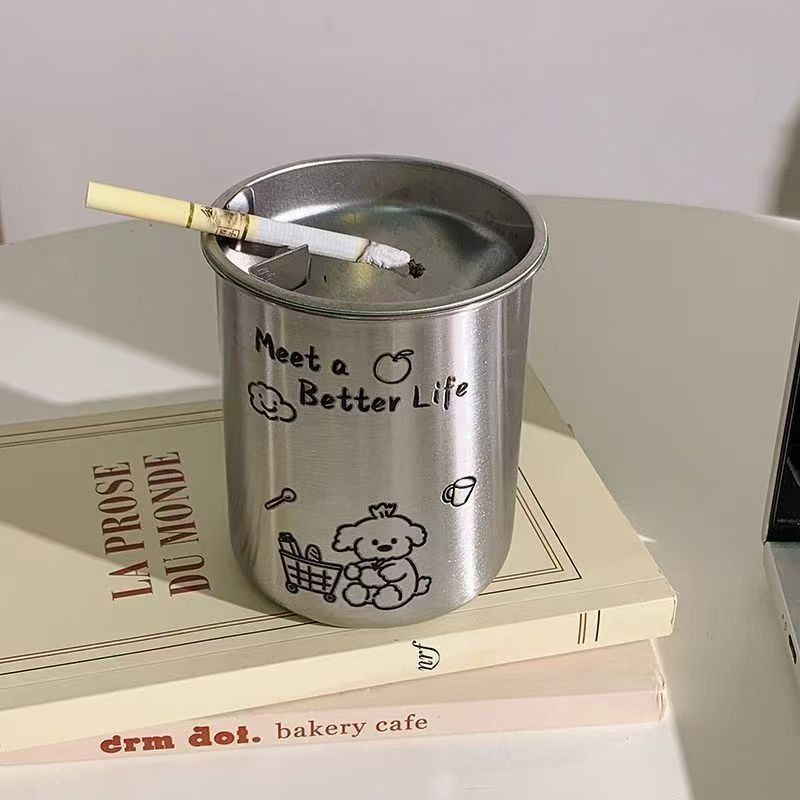 Popolnik za auto od nehrđajućeg čelika • Ispis logotipa: Da • Prilagođena obrada: Da • Pogodno kao poslovni dar