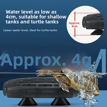 Ohrevná tyč pre korytnačky, kompaktný automatický ohrev s konštantnou teplotou pre akváriá s korytnačkami a rybami, mini ohrev s reguláciou teploty pre nízku hladinu vody