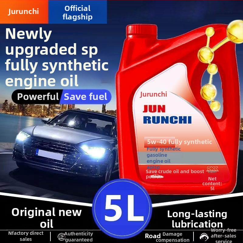 Jurunchi plne syntetický motorový olej pre automobily – 10W-50 viskozita, API SF, SAE 5W-30, pre benzínové motory