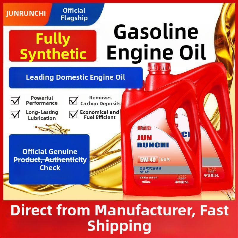 Jurunchi plne syntetický motorový olej pre automobily – 10W-50 viskozita, API SF, SAE 5W-30, pre benzínové motory