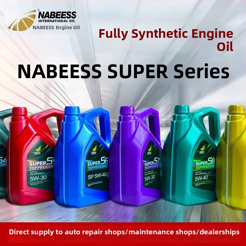 Nabeche plne syntetický motorový olej SN 5W-30 pre sedan