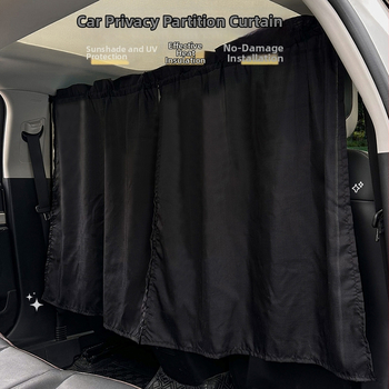 Automobilová priehradová záves s ťahacím mechanizmom, tkanina, montáž kolíkmi, jednoduchý štýl, všeobecná kompatibilita