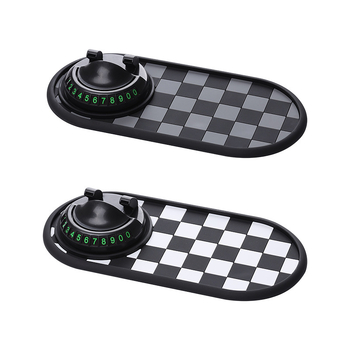 Suport auto pentru telefon pe bord cu pernă anti-alunecare, PVC, rezistent la temperaturi înalte, lavabil