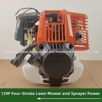 Štvortaktový benzínový motor – zostava pre kosačku na trávu s postrekovačom a ručnou vodnou pumpou, Nong Zhuang Shi