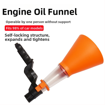 Nálevka na doplnenie oleja do motoru auta - Polypropylén - Multifunkčná na autá a motorky