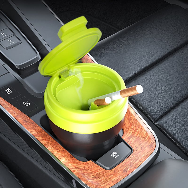 Auto pepeljar za ugradnju, plastika, model AC-802, 120 g, namijenjeno automobilima, branda carfu