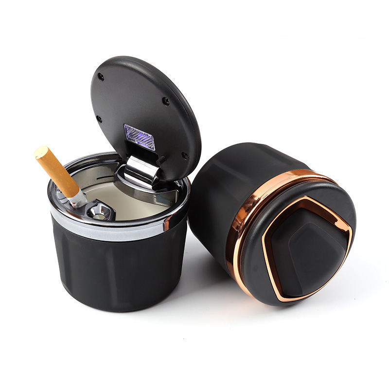Auto pepelnjak s poklopcem – kreativni višefunkcionalni keramički model F21, 186 g, lijevanje (Za auto/Na otvorenom/U uredu)