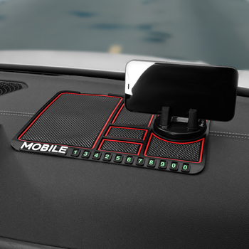 Držač za telefon na ploči automobila – pravokutna višenamjenska protuklizna PVC podloga