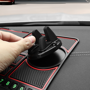 Držač za telefon na ploči automobila – pravokutna višenamjenska protuklizna PVC podloga