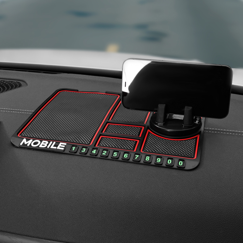 Držač za telefon na ploči automobila – pravokutna višenamjenska protuklizna PVC podloga
