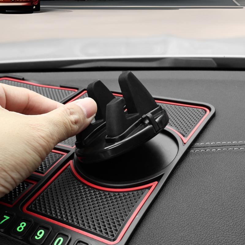 Držač za telefon na ploči automobila – pravokutna višenamjenska protuklizna PVC podloga