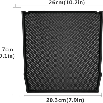 Silicone anti-slip mat za instrument ploču Subaru Crosstrek 2018-2023 i Impreza; materijal: silikon; model HL-158; prilagođena obrada: Da