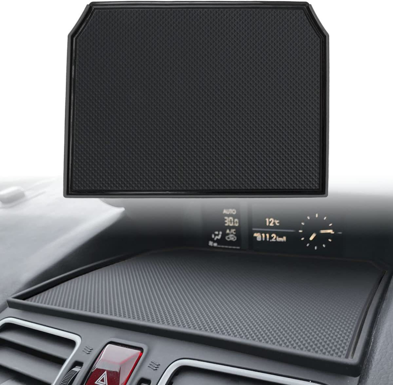 Silicone anti-slip mat za instrument ploču Subaru Crosstrek 2018-2023 i Impreza; materijal: silikon; model HL-158; prilagođena obrada: Da