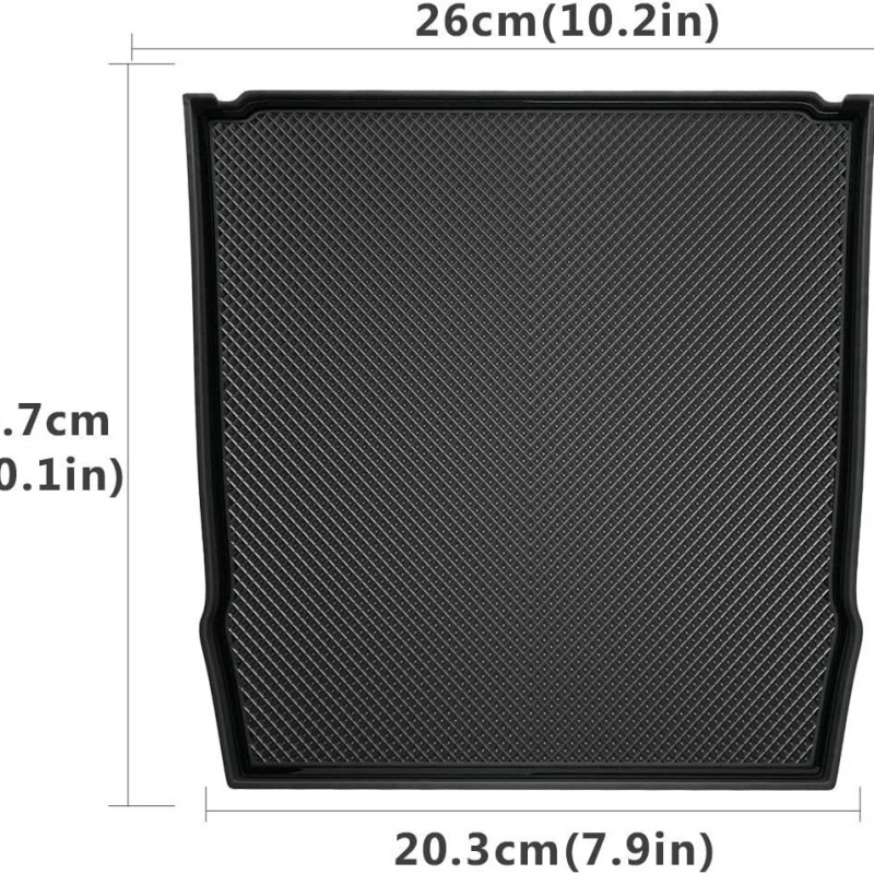 Silicone anti-slip mat za instrument ploču Subaru Crosstrek 2018-2023 i Impreza; materijal: silikon; model HL-158; prilagođena obrada: Da