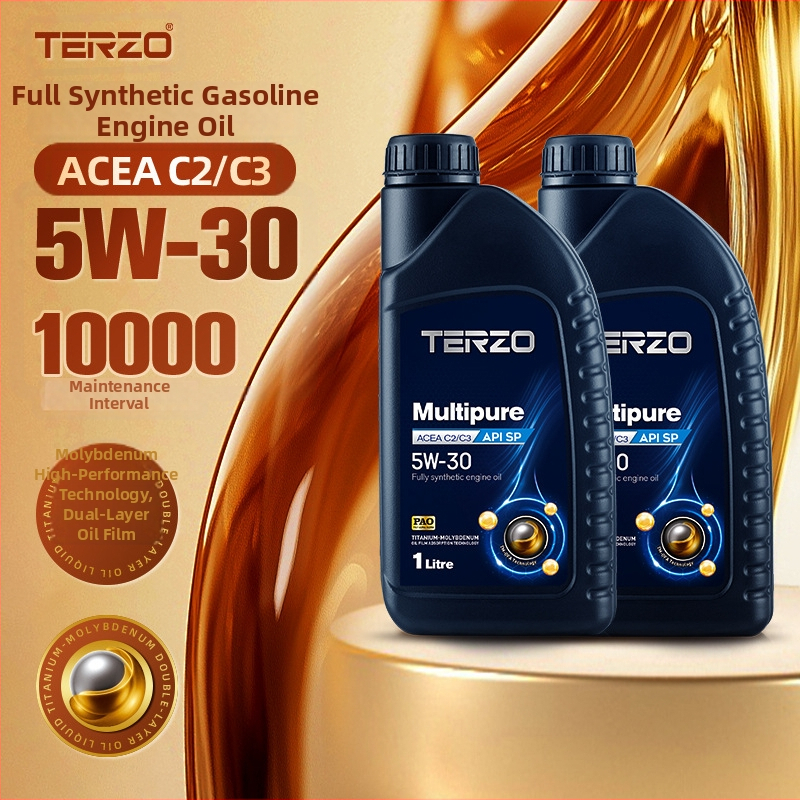 Tazer Duo Pure 5W-30 plne syntetický motorový olej, API SP, C3, benzínový motor