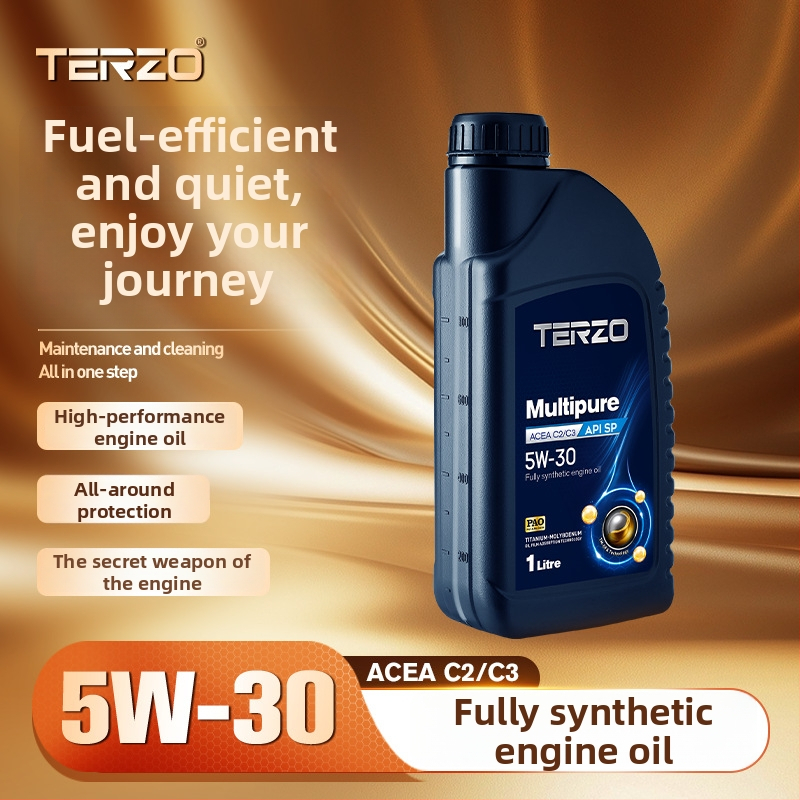 Tazer Duo Pure 5W-30 pilnīgi sintētiska motoreļļa, API SP, C3, benzīna dzinējam