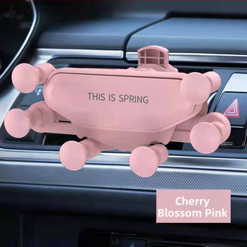 Držiak na telefón do auta – roztomilý dizajn, gravitačné upevnenie na výduch ventilácie, univerzálna kompatibilita