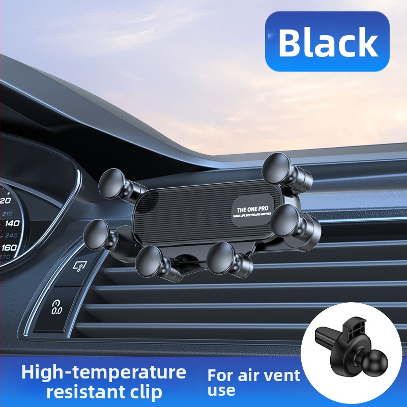 Držiak na telefón do auta – roztomilý dizajn, gravitačné upevnenie na výduch ventilácie, univerzálna kompatibilita