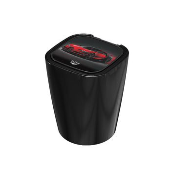 Unutarnji pepeljak za auto s LED svjetlom i kreativnom dvostrukom unutarnjom kutijom – ABS, BY-857