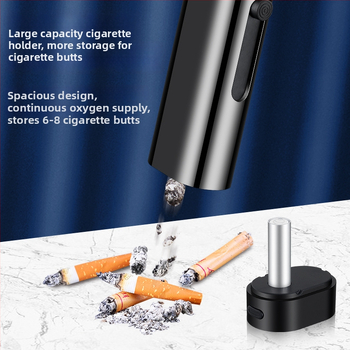 Prenosný kovový popolník do auta s zapálením a nabíjaním — Valley people, pôvod Zhejiang, štýl jednoduchý, dostupný luxus