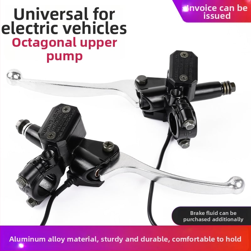 Mojielong υδραυλική αντλία φρένων σε οκταγωνικό στυλ – σετ για ηλεκτρικό μοτοποδήλατο με δισκοφρένες, μπροστά και πίσω