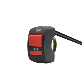 Διακόπτης ελέγχου τιμονιού μοτοσικλέτας — kill switch, LED προβολέας, διπλό φλας; Μάρκα Mojielong, μοντέλο Put switch; Συμβατό με μοτοσικλέτες και ηλεκτρικά τρίκυκλα