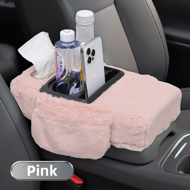 Ādas universālais auto rokasbalsta uzglabāšanas korpuss, 450 g, pielāgošana pieejama