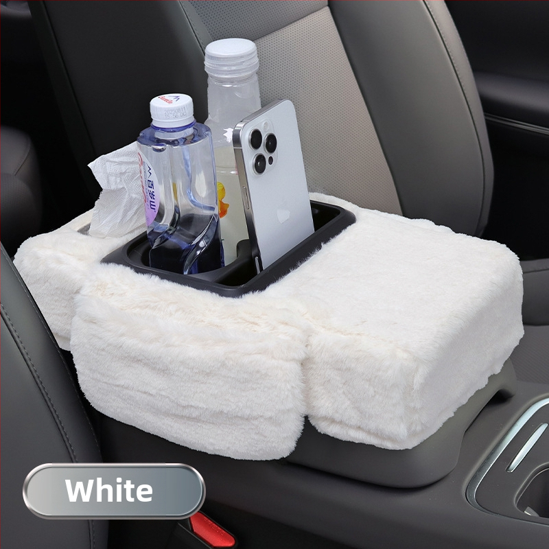 Ādas universālais auto rokasbalsta uzglabāšanas korpuss, 450 g, pielāgošana pieejama