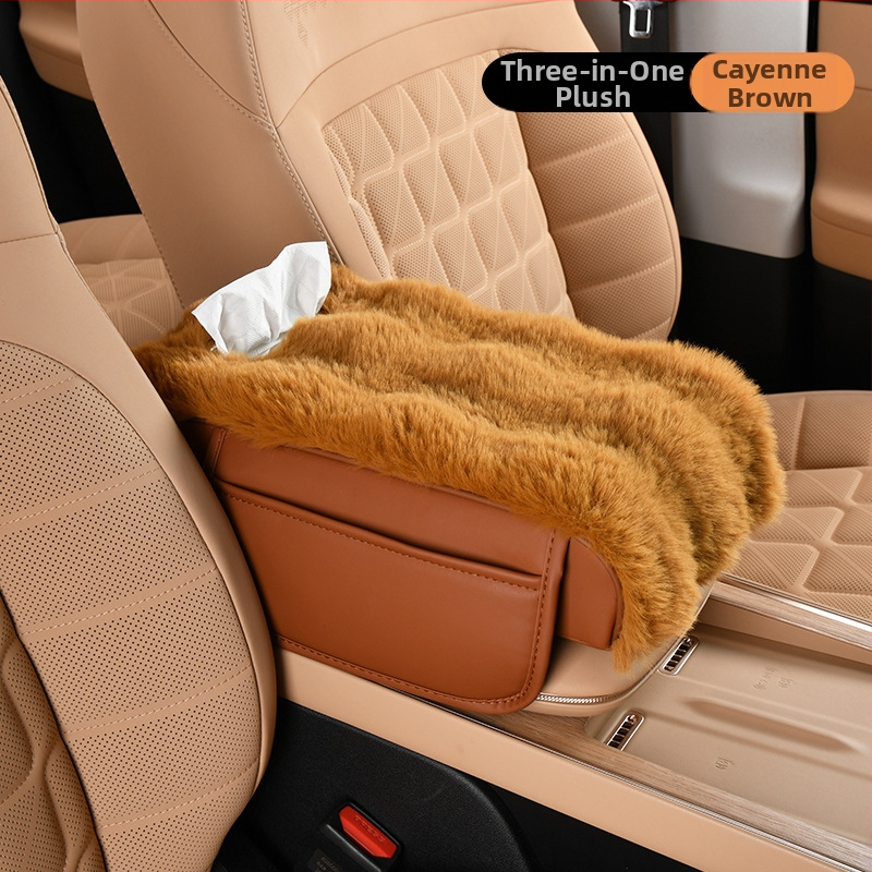 Ādas universālais auto rokasbalsta uzglabāšanas korpuss, 450 g, pielāgošana pieejama