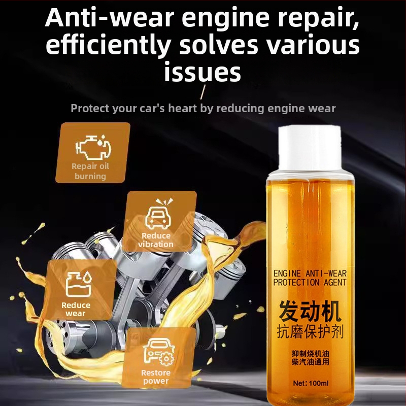 Town Head motoreļļas piedeva — nolietojuma izturība, trokšņa samazināšana, vibrāciju samazināšana, motora remonts