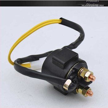 Univerzálne štartovacie relé na motocykel Guangyang 125, 12V, úplne medené relé.