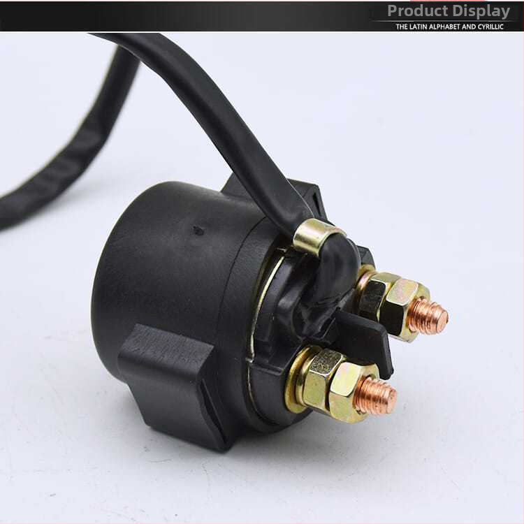 Univerzálne štartovacie relé na motocykel Guangyang 125, 12V, úplne medené relé.