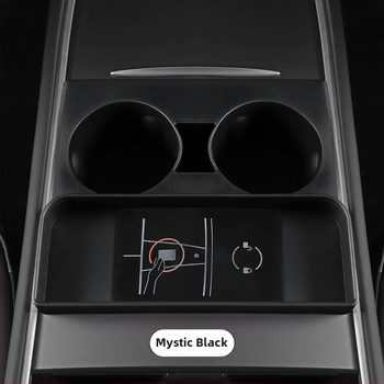 Silikónový obmedzovač držiaka pohárov pre Tesla Model Y/3 — sada tepelne odolných podložiek na uloženie