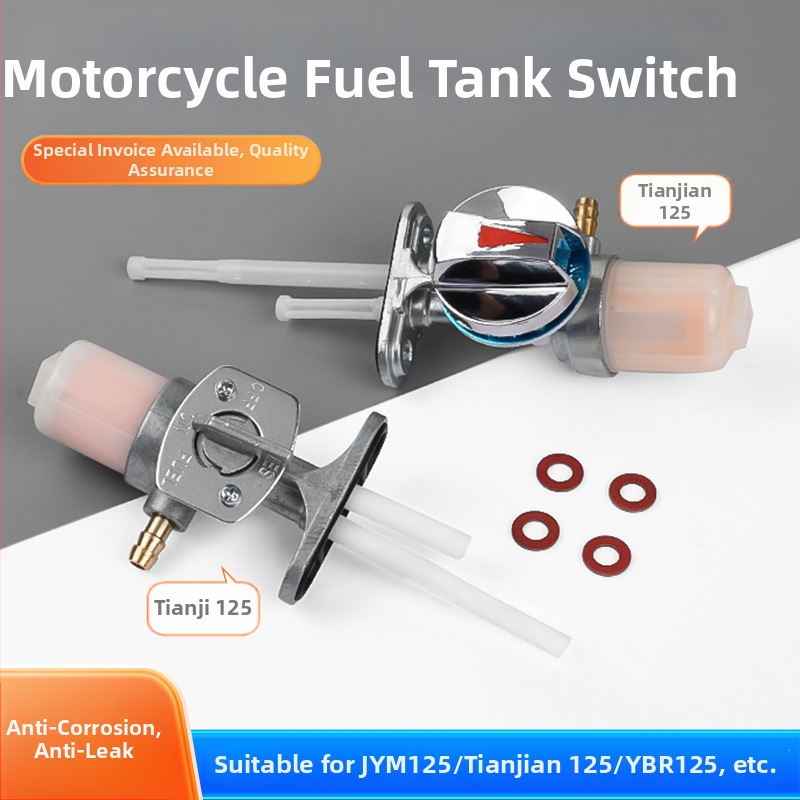 Motocyklový set prepínača palivového tanku a olejového ventilu pre JYM125/Tianjian 125