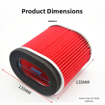 Vzduchový filter pre trojkolesový motocykel – Mojielong 003, papierové jadro so špongou, kompatibilný s trojkolesovými modelmi