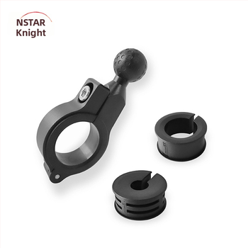 Star Knight univerzálna základňa na uchytenie riadidiel motocyklu s 17 mm guľovou hlavou pre kruhové trubky, držiak na telefón