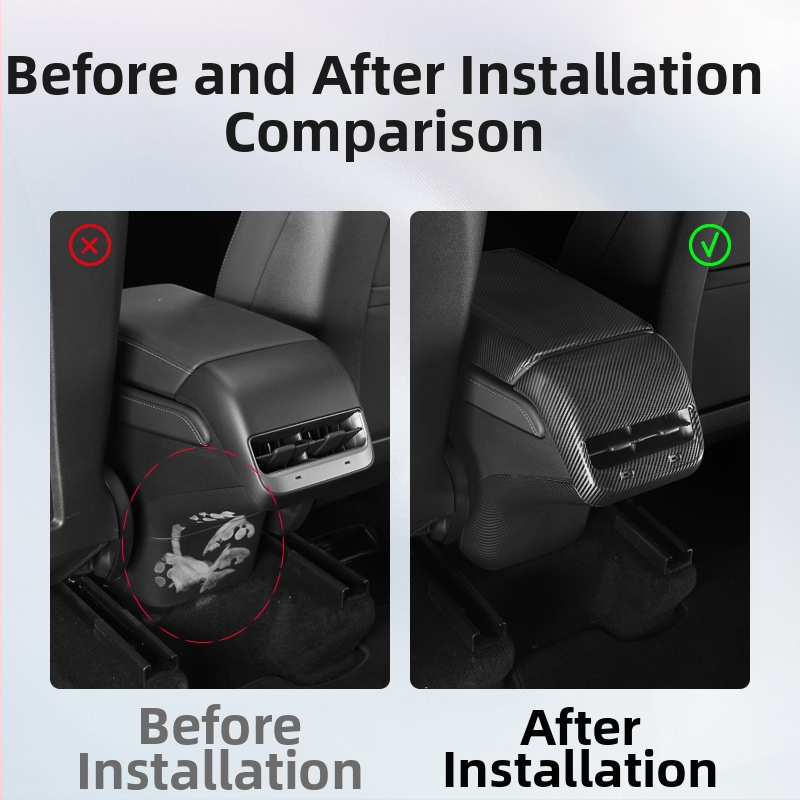 Tesla Model 3/Y atjaunotās vidējās konsoles roktura vāciņš – plastmasa, WL-01, XF-11, pielāgošana pieejama