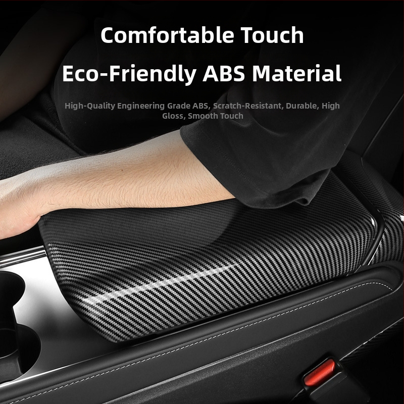 Tesla Model 3/Y atjaunotās vidējās konsoles roktura vāciņš – plastmasa, WL-01, XF-11, pielāgošana pieejama