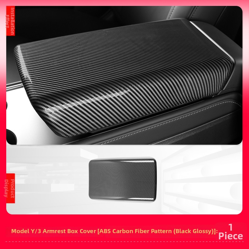 Tesla Model 3/Y atjaunotās vidējās konsoles roktura vāciņš – plastmasa, WL-01, XF-11, pielāgošana pieejama