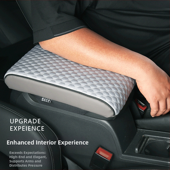 Universālais ādas rokas atbalsta spilvens ar atmiņas putām, centrālajam atbalstam, 320 g, gatavs privātai zīmei