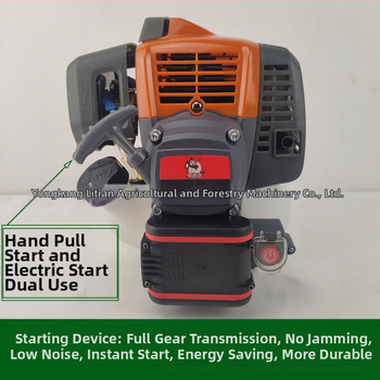 Nongzhuangshi 541R benzínový motor s elektrickým štartom, dvojúčelový dvojtaktný motor pre kosačku kríkov a zemný vrták