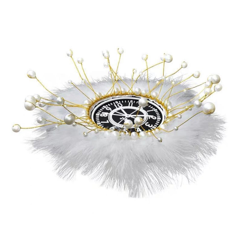 Unutrašnjost automobila: dekoracija za središnju konzolu s perlama, krunom i perom, protivklizna podloga; materijal PVC Pearl Metal; personalizacija; otisnuti logotip; branda Thousand Oaks