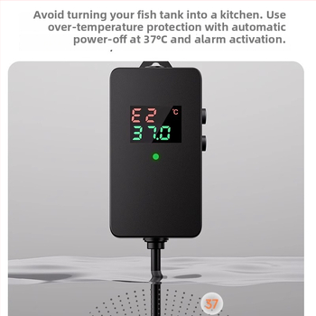 Kvarcové sklenené vykurovacie tyč pre akvárium s termostatom – výbušnému odolná, pre akváriá s korytnačkami – 60W/100W/200W/300W/500W, Yee